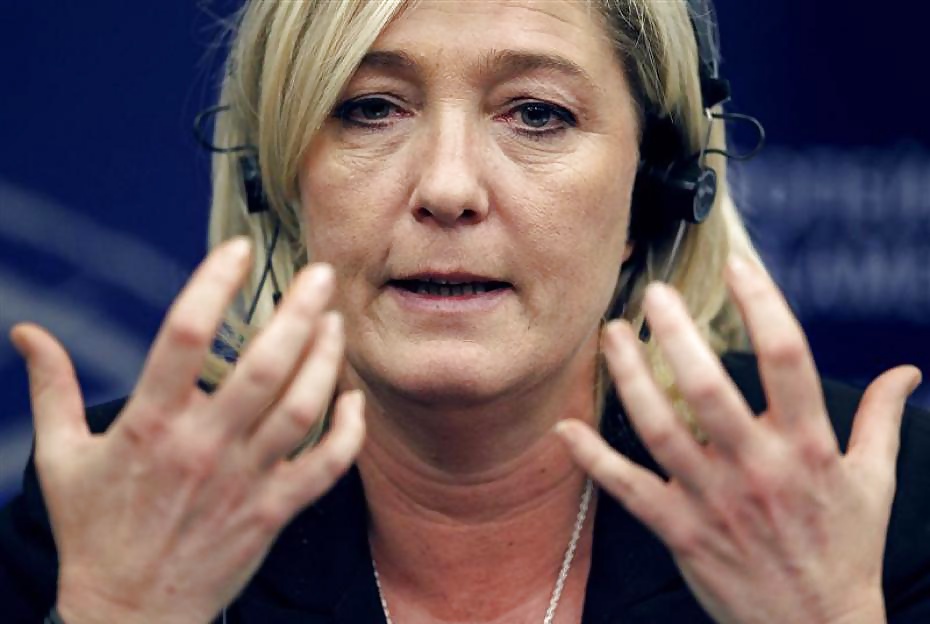 I adore jerking to sexy Marine Le Pen #35343850