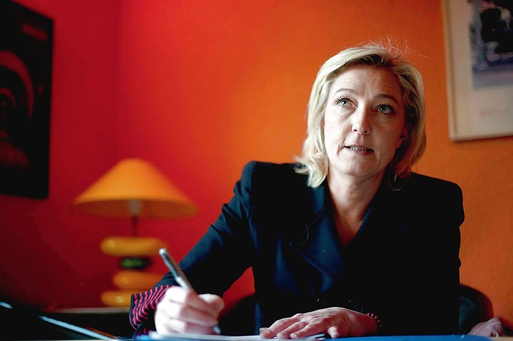 I adore jerking to sexy Marine Le Pen #35343922