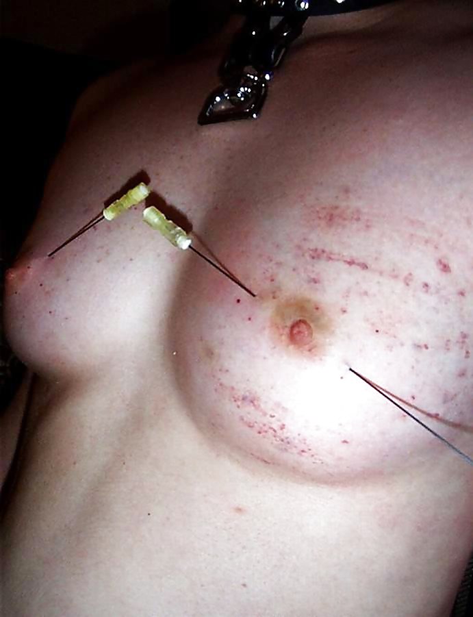Torturing her hard nipples #34370672