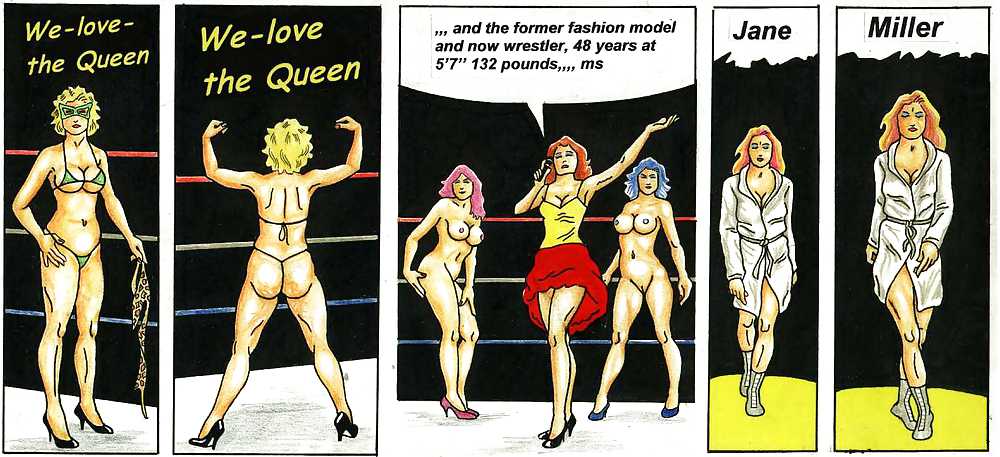 Wrestling cartoons #24319123