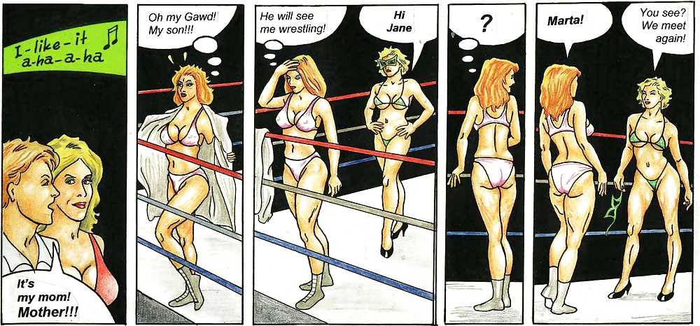 Wrestling cartoons #24319128