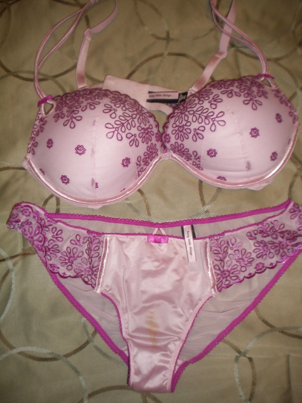 My mother in law dirty panties and bra from last sunday #26497628