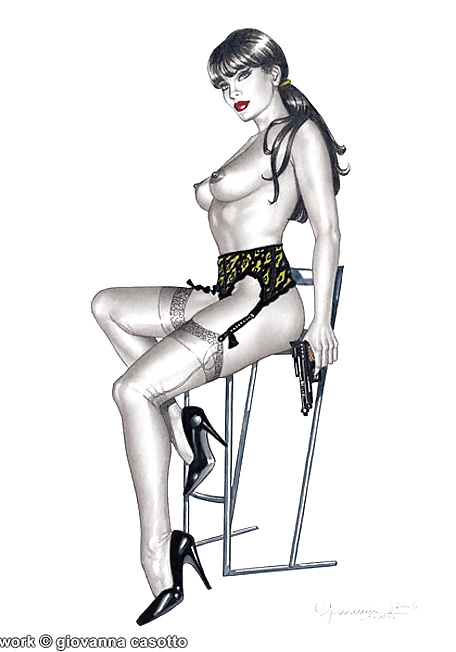 Pin-Up Art by Giovanna Casotto #28338820