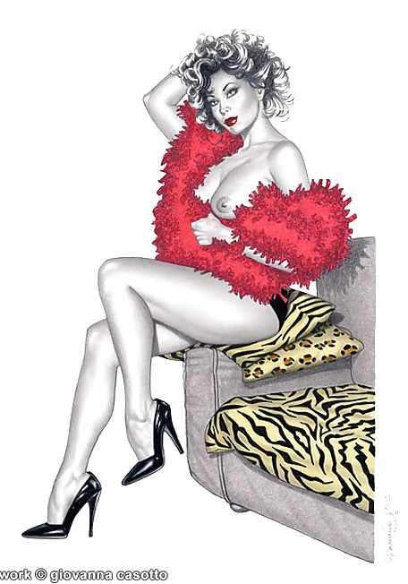 Pin-Up Art by Giovanna Casotto #28338865