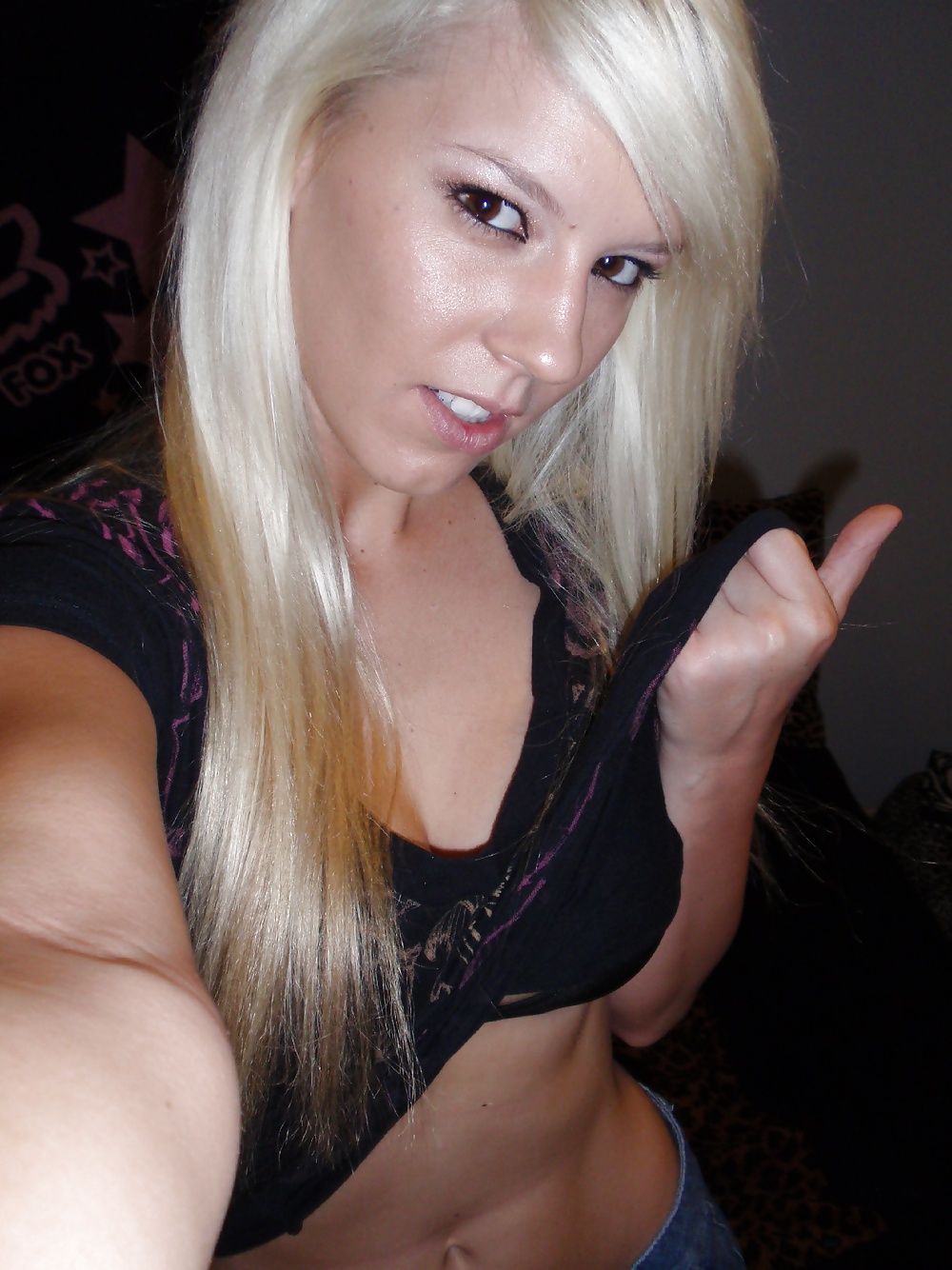 Blond Bitch Teen Selfies 1 #39981943