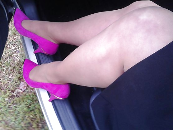 Michelle 52 Years old Lady Nylons and Heels #28498767
