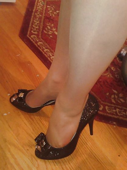 Michelle 52 Years old Lady Nylons and Heels #28498818