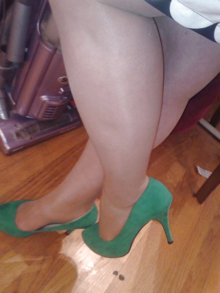 Michelle 52 Years old Lady Nylons and Heels #28499015