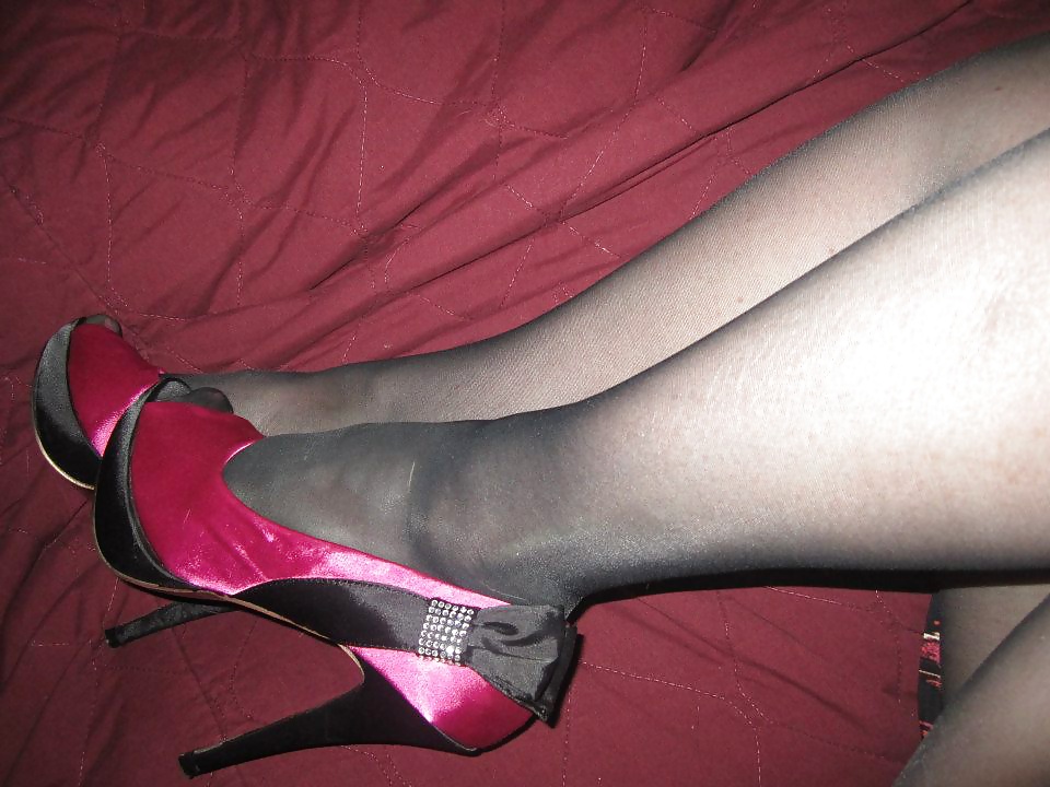 Michelle 52 Years old Lady Nylons and Heels #28499183