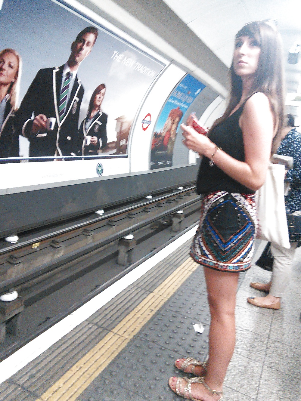 Londonperv's candids 2014 - july vol 12 (Tube Perving)
 #30220978