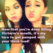 Jennette McCurdy and Arianna Grande captions Porn Pictures ...