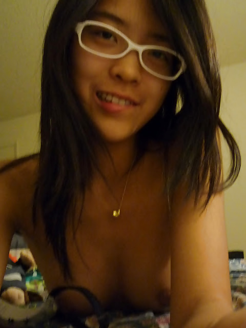 Nude asian girl with glasses sexy #34401471