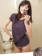 Asian Glasses Nude