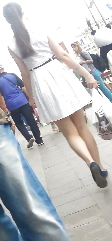 Spy sexy skirt and feet romanian #28354704
