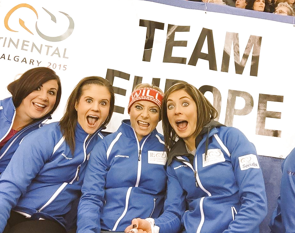 2015 Womens Curling season Jack off spectacular #30629927