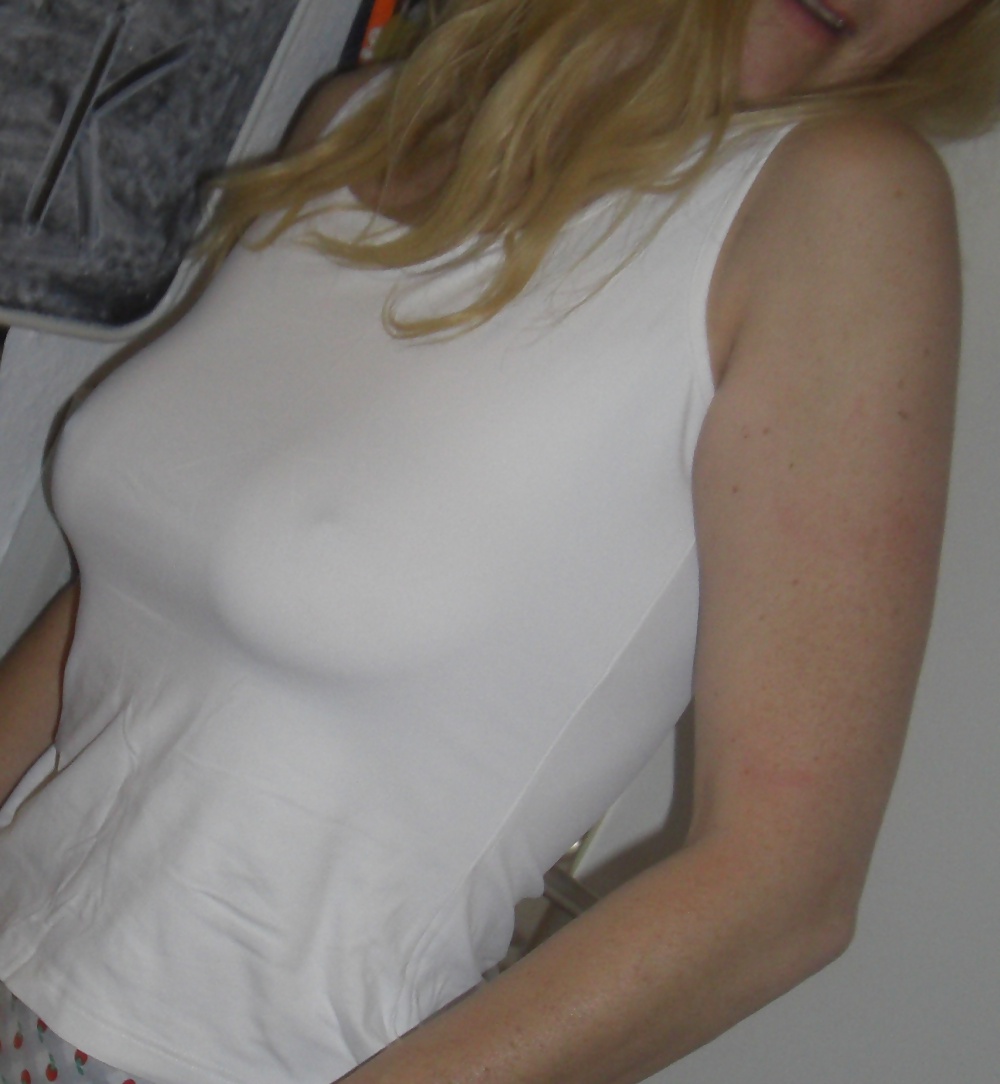 Saggy tits and hard nipples collection of my mature GF #27828609