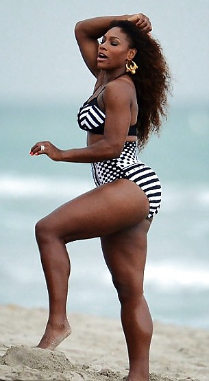 Serena Williams: Thick ASS Body Beach Photohoot - Ameman #37757077