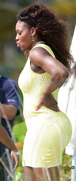 Serena Williams: Dicke Hintern Körper Strand Photohoot - Ameman #37757094