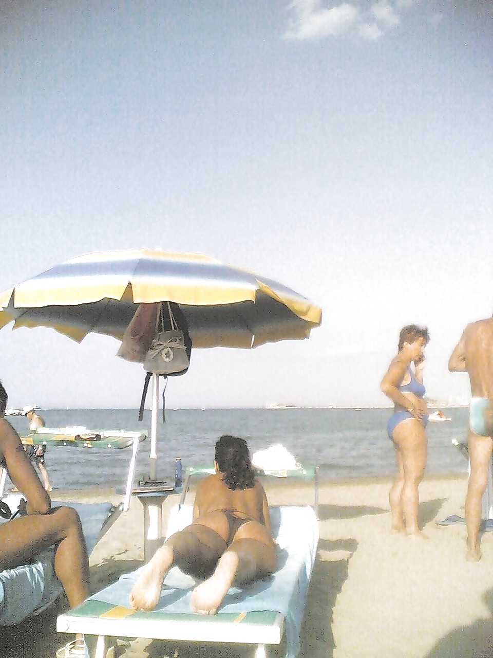 italian milf Candid Ass beach 2014 #35370971