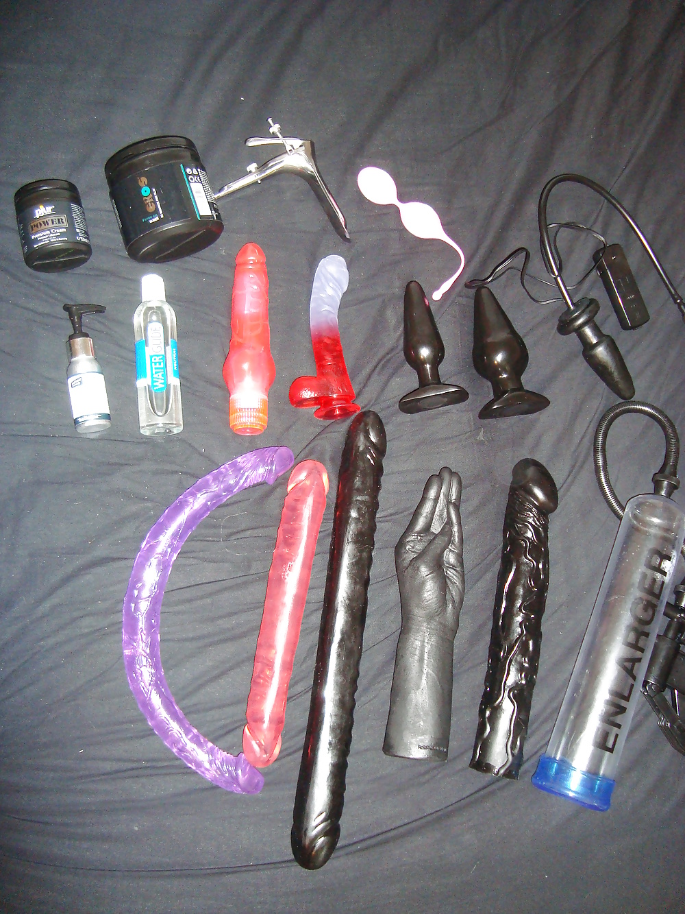 My new toys and piercings