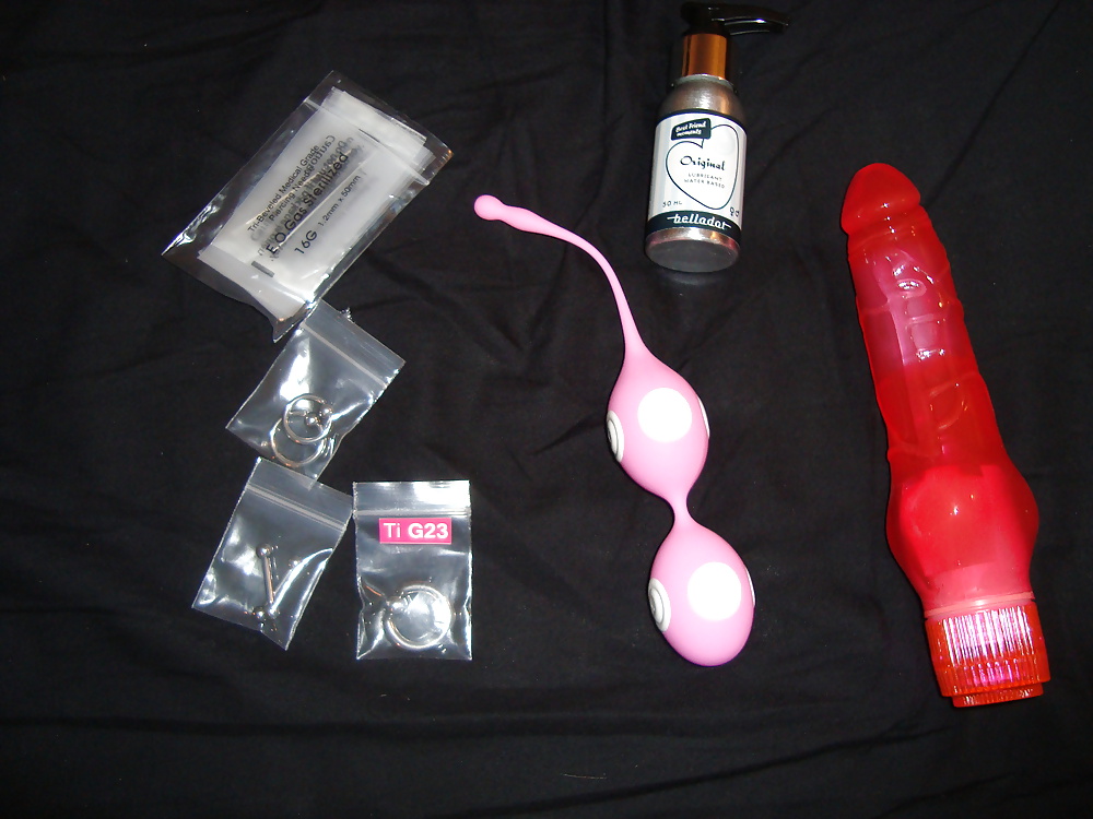 My new toys and piercings #34726276