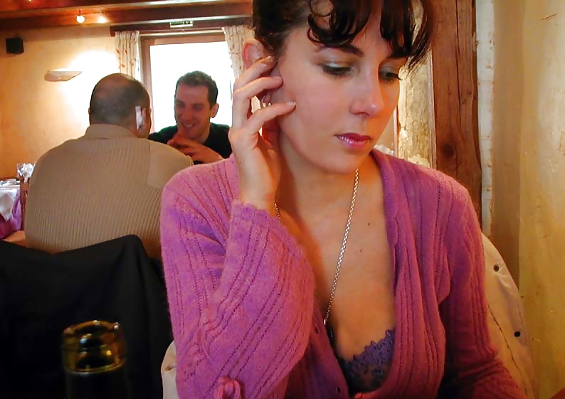 123 - FRENCH NADINE inserting a bottle in public 2002 #35342432