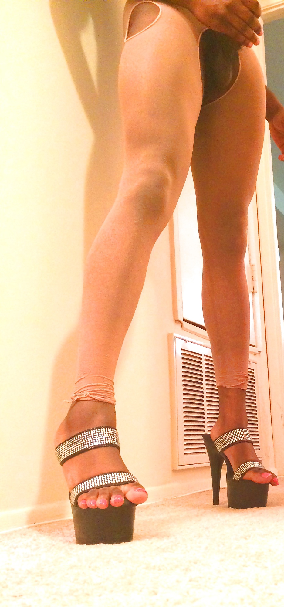 Ebony Crossdresser Feet #31181948
