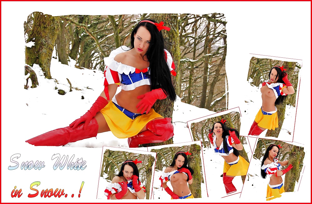 Snow White in snow #27373750