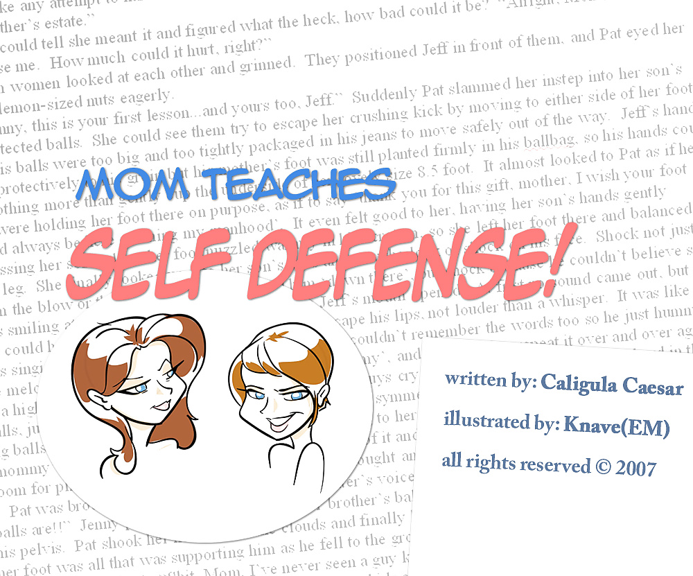 Mutter Lehrt Selbstverteidigung (ballbusting) #31600739