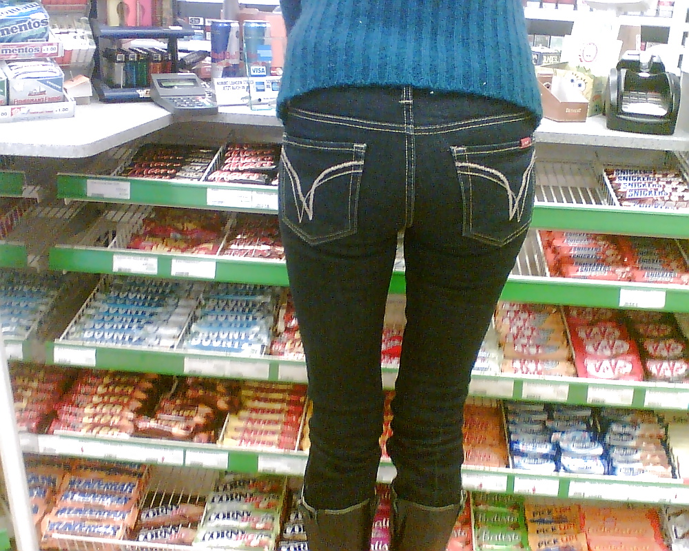 Jeans Ass Voyeur 8 Tight #32584450