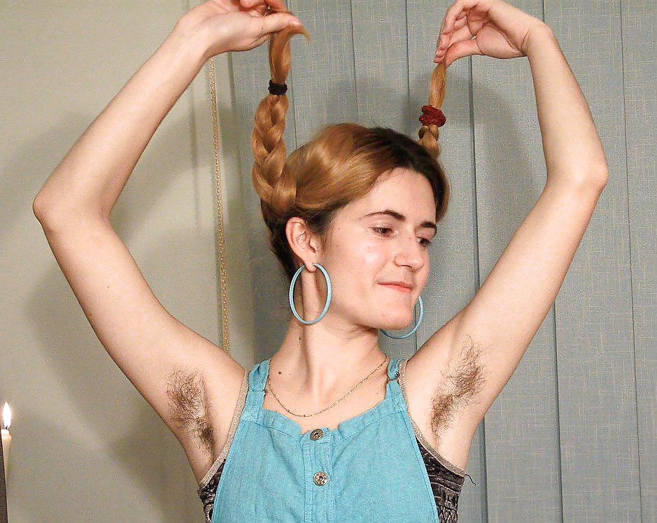Miscellaneous girls showing hairy, unshaven armpits 6 #35410406