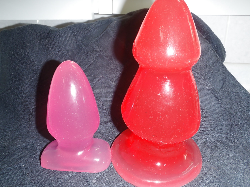 Nouvelle Buttplugs Peu énorme Rose Rouge #24608486