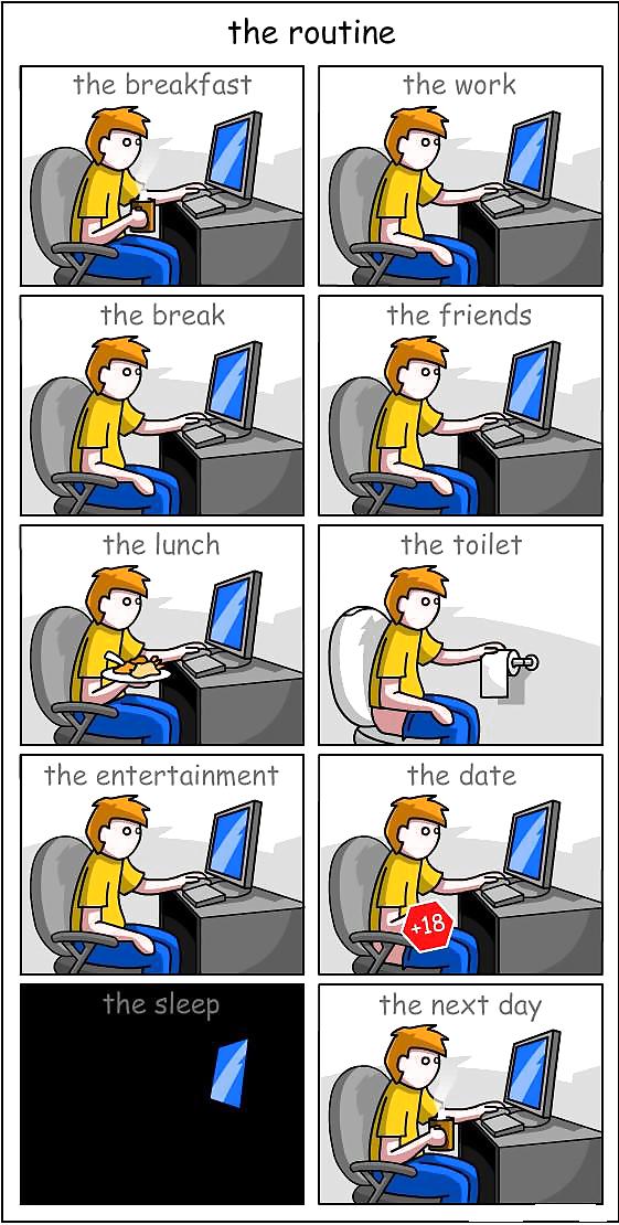 日課の、AV？
 #36845434