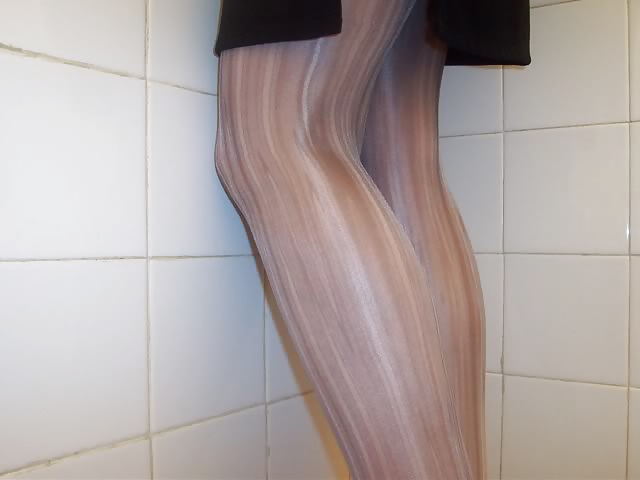 Nylon upskirt - just legs in nylons 3 #29950784