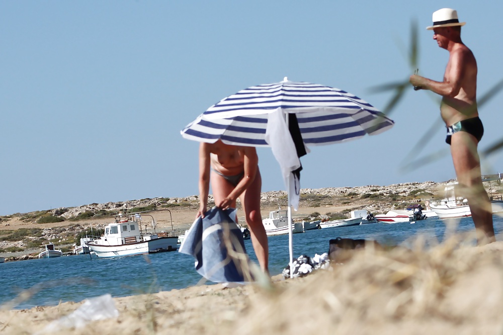 Oben-ohne-Strand In Paros2 #34643275