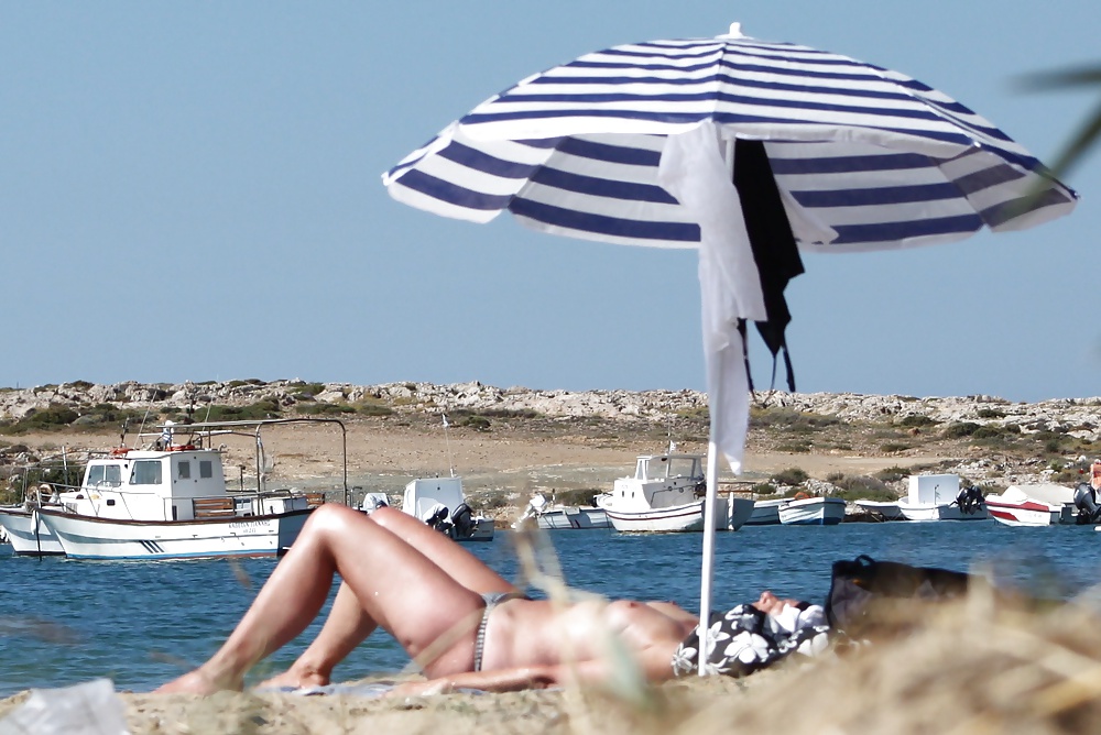 Oben-ohne-Strand In Paros2 #34643284