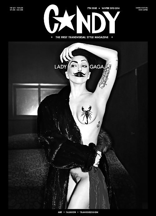 Lady Gaga Full Frontal Nudity Featured In Candy Magazine  #23799760