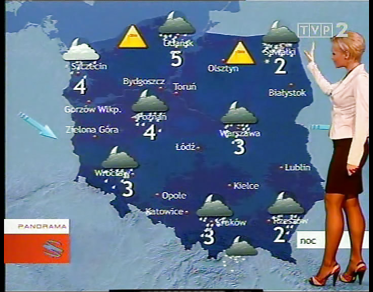 Polish weather girl #35656522