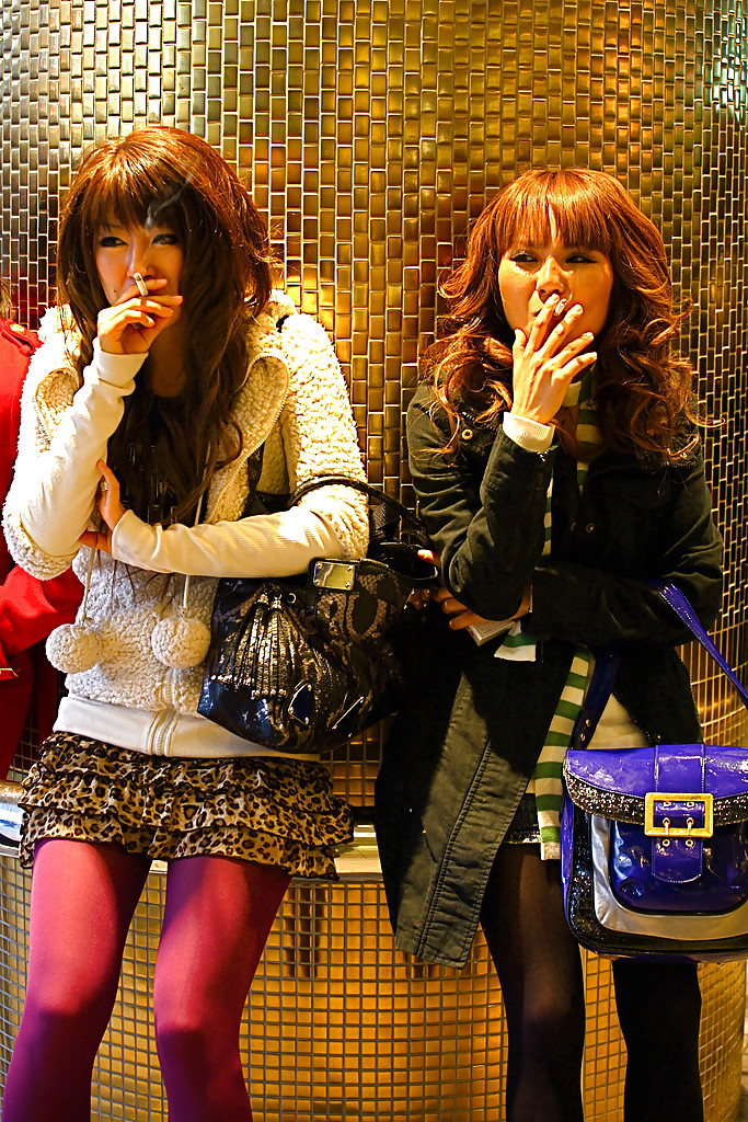 Fumeurs Fétiche Asiatique - Fumant Belles Unités Asiatiques #34797549