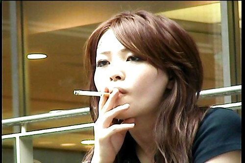 Fumeurs Fétiche Asiatique - Fumant Belles Unités Asiatiques #34797641