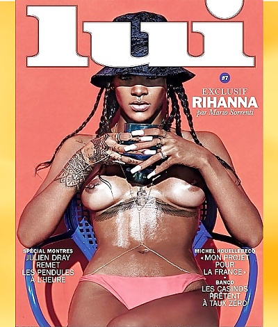 Servizio fotografico di Rihanna nuda per lui magazine
 #34507140