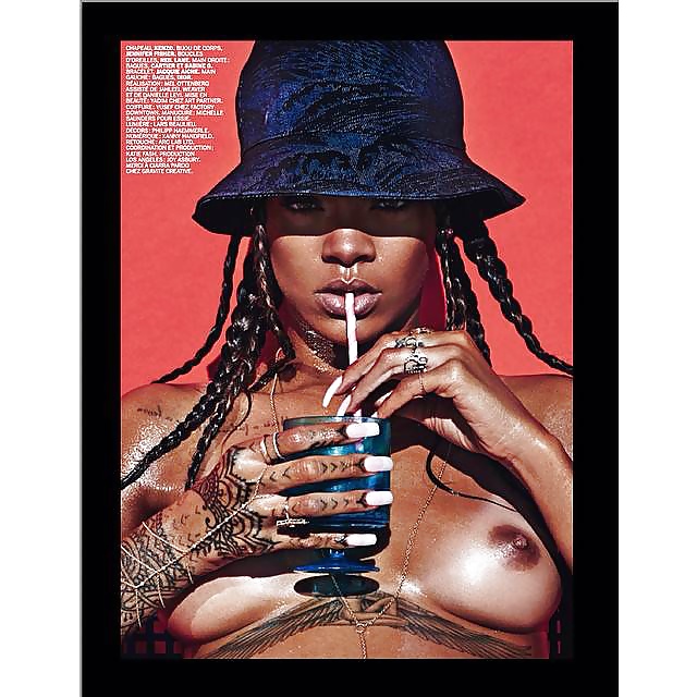 Rihanna nude photoshoot for LUI magazine #34507143