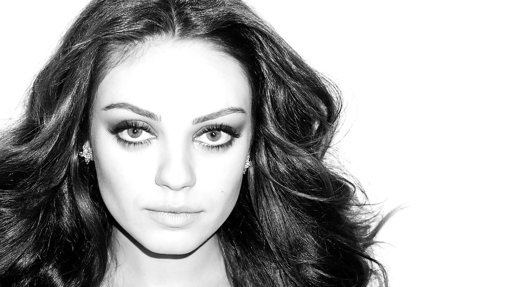 MILA KUNIS B&W #34226160