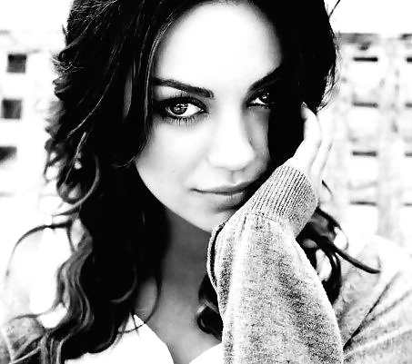 MILA KUNIS B&W #34226162