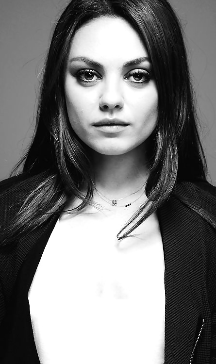 MILA KUNIS B&W #34226165