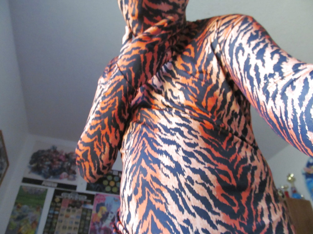 Tiger zentai suit #23099045