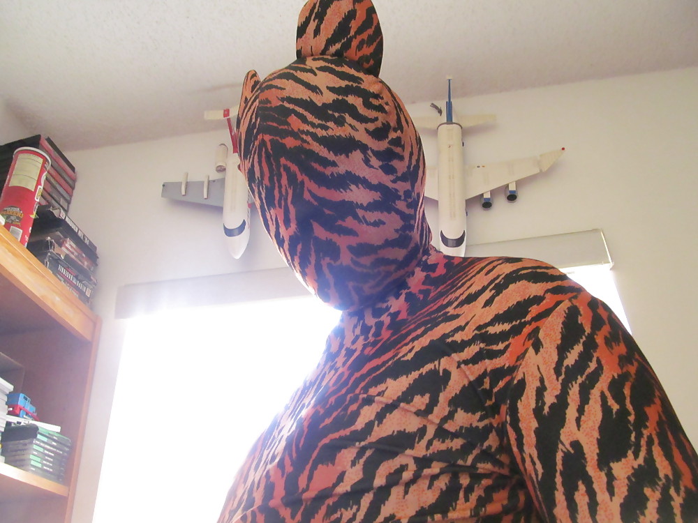 Tiger zentai suit #23099060