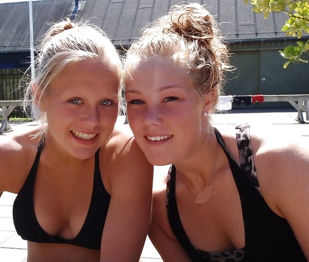 Danish teens-95-96-bra panties braces beach party upskirt  #24688019
