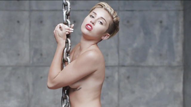 Miley Cyrus In Wrecking Ball #36973662