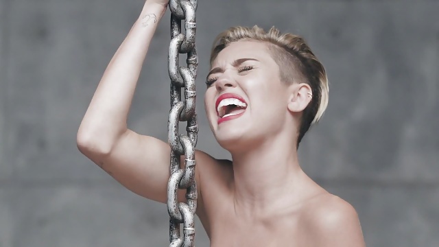 Miley Cyrus In Wrecking Ball #36973672